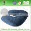 Classic U shape neck massage vibrating latex pillow