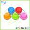 Portable cheap drinking cup foldable silicone cup