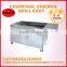 Removable Vietnam chicken rotisserie trolley charcoal rotating 6 forks BBQ grill