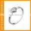 925 Sterling silver plated fashion beautiful knot ring jewelry PGRG0115