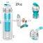2015 New Fruit Infused Water Bottle, 27oz.Sport Water Bottle With Fruit Infuser High Quality Tritan Water Bottle