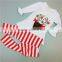 Hot selling new design funny comfortable cotton kids christmas pajamas wholesale TR-CA39