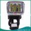 5W LED IPX-4 Waterproof USB Charging 4 Modes LED Bike Headlight Gray