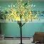 High Quality Plastic Cherry Blossom Tree with White Flower