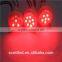 SMD5050 diameter 38mm greyscales 256 RGB DC24V PCBA digital led pixel module light PCB LED