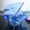 Romantic Purple Piano Crystal Music Box,Piano Gifts