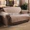 100% Polyester Micro suede plain couch slipcover