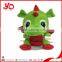 2015 Custom stuffed sinosaur plush toy, green dinosaur soft plush toy, mini plush dinosaur toy