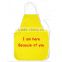 2014 hot sell kitchen apron funny