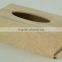 New design high quality nice wooden tissue boxes