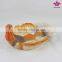 Thanksgiving Day Wholesale Ceramic Turkey Plate with full handpainted                        
                                                Quality Choice