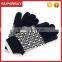 V-343 Wool winter warmer men gloves touch screen gloves magic golves for mobile phone