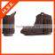 Hot winter coffee tassel rubber boots