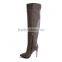 Women's 20 inches long leather boots