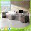 YS-RCT04 2016 fantastic newest luxury white color fitness center reception desk