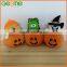 Stuffed Plush Toy Pumpkin Ghost Witch for Halloween