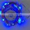 Micro LED 20 Super Bright Lights Battery Operated Silver Color Ultra Thin String Light