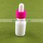 Best sale 20ml white porcelain wholesale bottle with childproof cap and dropper for cosmetic/e liquid/e juice/milk packaging
