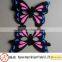 2015 new design !Felt butterfly mask ,party mask with black elastic band for girls