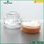 50ml cosmetic glass jar with arcylic lid for sale