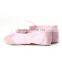 baby professional ballet shoes soft sole leather baby girls ballet shoes