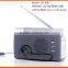 Mini Hand-Crank self-power Emergency Radio / Flashlight with siren
