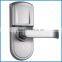 CE & ANSI zinc alloy residential biometric door lock with cylinder #98