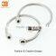 stainless steel adjustable sex bangle & bracelet men