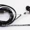 Top OEM color stereo metal earphone for mobile phone,ps4 MP3