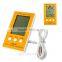 Electronic LCD Digital Indoor Outdoor Temperature Humidity Meter Wired Sensor Thermometer Hygrometer