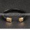Charm Bracelets Bracelets or Bangles Type and Unisex Gender stainless steel magnetic clasps leather bracelets