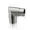 Stainless steel Acute Vertical Corner 90 Degree handrail elbow