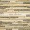 cheap price decorative strip glass mix stone mosaic tile for sale