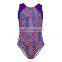 rhinestone sublimation gymnastics leotard for girls