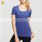 Dir fit polyester/nylon women sport tshirts