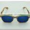 2015 OEM Colorful Bamboo Wooden Sunglasses Cheap Wholesale Wooden Sunglasses China Print Logo Promotional Sunglasses