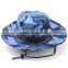 2016 new design Camouflage outdoor tie dyed bucket hat