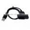 2016 Good Sale USB 2.0 To SATA 7+6 13Pin Slimline SATA HDD Cable Adapter Hard Drive