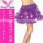 Adult Women's Candy Color Vintage Dance Party Full Tutu Petticoat Skirt