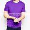 Wholesale 100% preshrunk Cotton fashion slim fit blank t-shirt