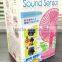 Voice Control Colorful DC fan,Factory Price Mini Rechargeable USB Fan and Desk Fan