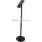 2016 modern 360 degree rotated telescopic lockable ipad stand,ipad floor stand