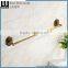 Economical Classic-Style Zinc Alloy Antique Bronze Finishing Bathroom Accessories Wall Mounted Single Towel Bar