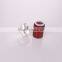New Design Love Shape Rotary Pump Head Plastic Bottles, Acrylic Airless Bottles for Personal Care