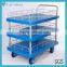 300kg three layer plastic hand pallet truck
