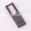 Unique number logo embossed zinc alloy zipper puller tabs design