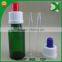 trade assurance green 30ml round glass dropper bottles with white cap