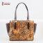 PU Leather and Fabric New Design Handbag