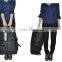 High quality nylon trolley laptop backpack with wheels