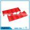 Hotsale silicone rectangle wine rack with antique color